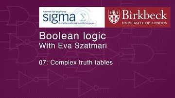 Boolean 07: Complex truth tables