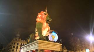 4K Fallas 2015 Valencia - Falla Ayuntamiento