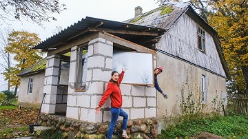 Upcycled ramen installeren in de uitbouw!?
