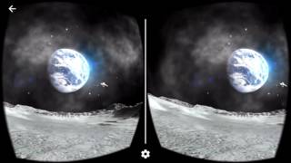 VR Moon Walk 3D  Google Cardboard VR Games Apps HD 1080P screenshot 2