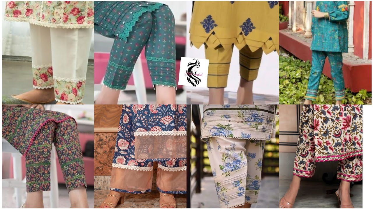 printed trousers design 2023, print Trouser pant ideas