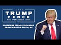 WATCH LIVE: President Donald Trump in Winston-Salem, North Carolina