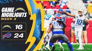 Chargers vs. Bills Full Game Highlights | 2026 Week 3 screenshot 2