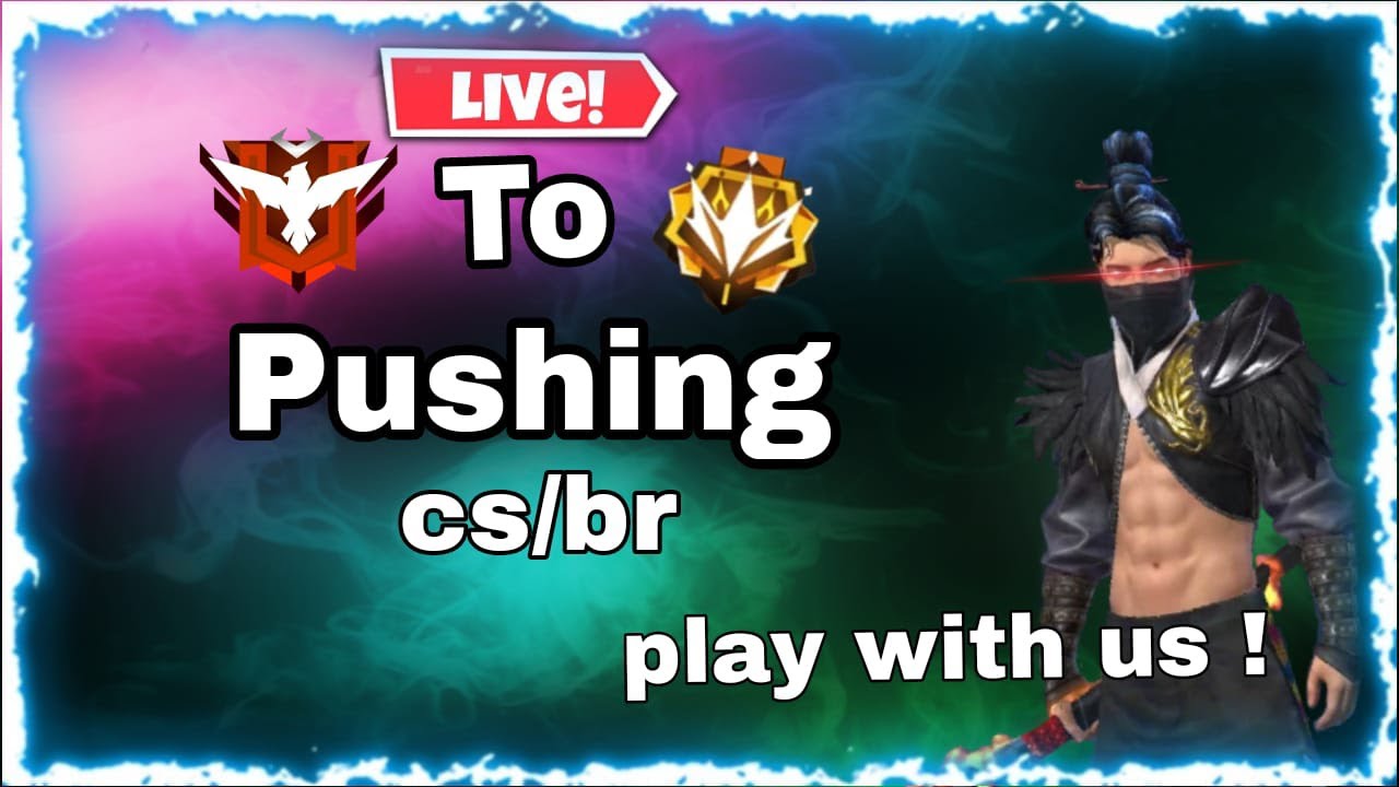 FREE FIRE LIVE STREAM CS RANK PUSHING PLAYING WITH SUBSCRIBERS 😍😍 - YouTube