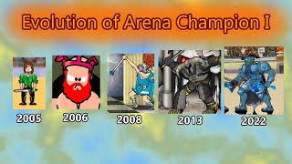 The Evolution of Arena Champion 1 in Swords and Sandals