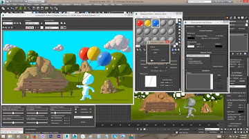 Cartoon Style Render in 3ds max: Part 2-5_Fixing Sky Color
