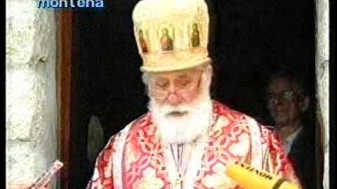 NTV Montena: Služba Crnogorske Pravoslavne Crkve na Đurđevdan u Gavrilovcu, 6. maj 2010.