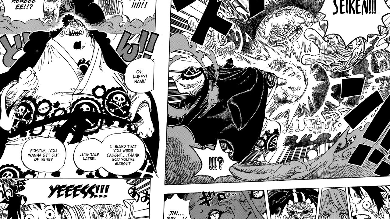 One Piece Chapter 851 Angry Rant Finally Jinbei Again Youtube