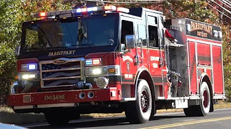 Parsippany Fire Department Engine 54 & Ladder 5 Responding