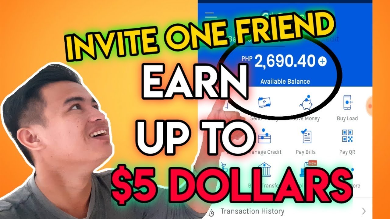 PAANO KUMITA NG $5 DOLLARS SA GCASH SA ISANG INVITE LANG SA ISANG APPLICATION paano kumita sa youtube ng nanonood lang