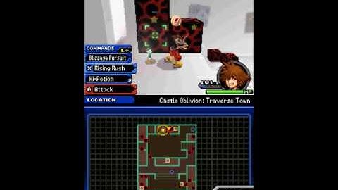 (NDS) Kingdom Hearts: Recoded Part 49 - Return To Traverse Town