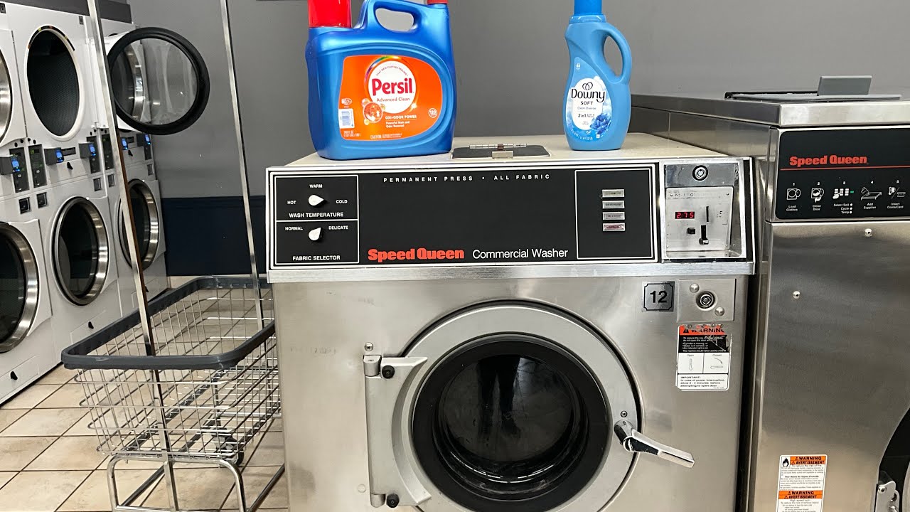 Speed Queen Super 20 - Delicate (Cold) (full cycle)