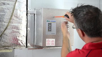 AcuSteam Steam Humidifier - Removing the cover - Thermolec