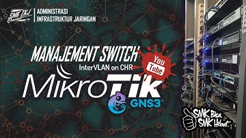Cara konfigurasi InterVLAN Routing MikroTik di GNS3