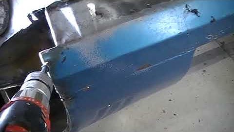 How to locate hard to find spot welds and remove