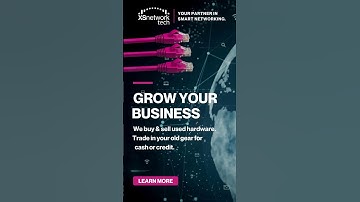 The XS Network Tech Difference  #itprocurement #meraki #networkhardware #refurbishedtech #b2b