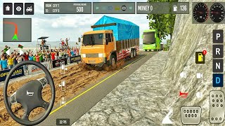 Game Truck Melewati Jalur Extreme - IDBS Extreme Road Simulator 3D - Android Gameplay HD 2883 screenshot 5