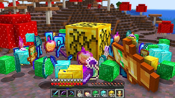 Minecraft UHC but every drop is random end city loot..