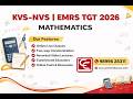 KVS-NVS | EMRS | UP TGT MATHEMATICS 2026. #kvsnvs #emrs #uptgt
