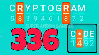 CRYPTOGRAM 336