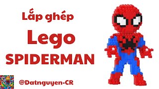 Đồ chơi lego Lắp ráp anh hùng Avengers Spiderman
