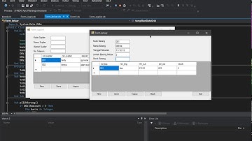 Aplikasi Persediaan Barang Dengan Visual Studio