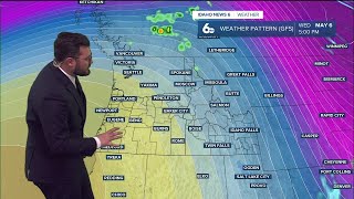 Sunny skies this weekend but chances of thunderstorms move in Monday