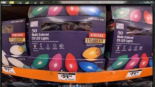 Christmas 2025 | Lights and Decorations at The Home Depot as of October 10 (Plenty of Incandescent!)
