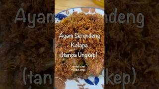 Homemade Ayam Serundeng ala Resto! #homemade #ayamgoreng #adayinmylife