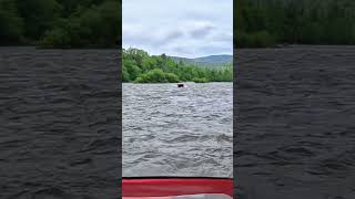 Минусы маленькой лодки ПВХ на рыбалке на горной речке  #рыбалка #рыбалканахариуса #ловляхариуса