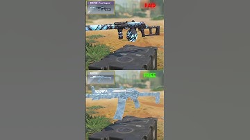 Free Vs Paid RUS-79U in CODM 💀