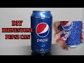 RHINESTONE PEPSI CAN - DIY GLAM KEEPSAKE- PEPSI LOVERS - HOW TO BLING OUT A PEPSI SODA POP 12oz CAN