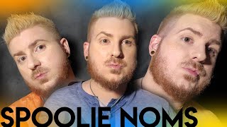 The Best Spoolie Noms ASMR Mouth Sounds 3 LAYERED  ::: Triplets ASMR