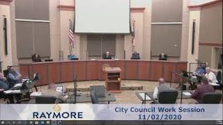 City Council Work Session 11/02/2020