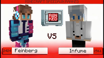 The Feinberg Curse | Infume Vs Feinberg | MCSR Ranked 1v1