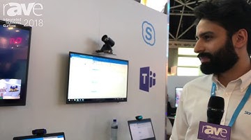 ISE 2018: StarLeaf Demos a New UI For Skype For Business Meeting Room Endpoints