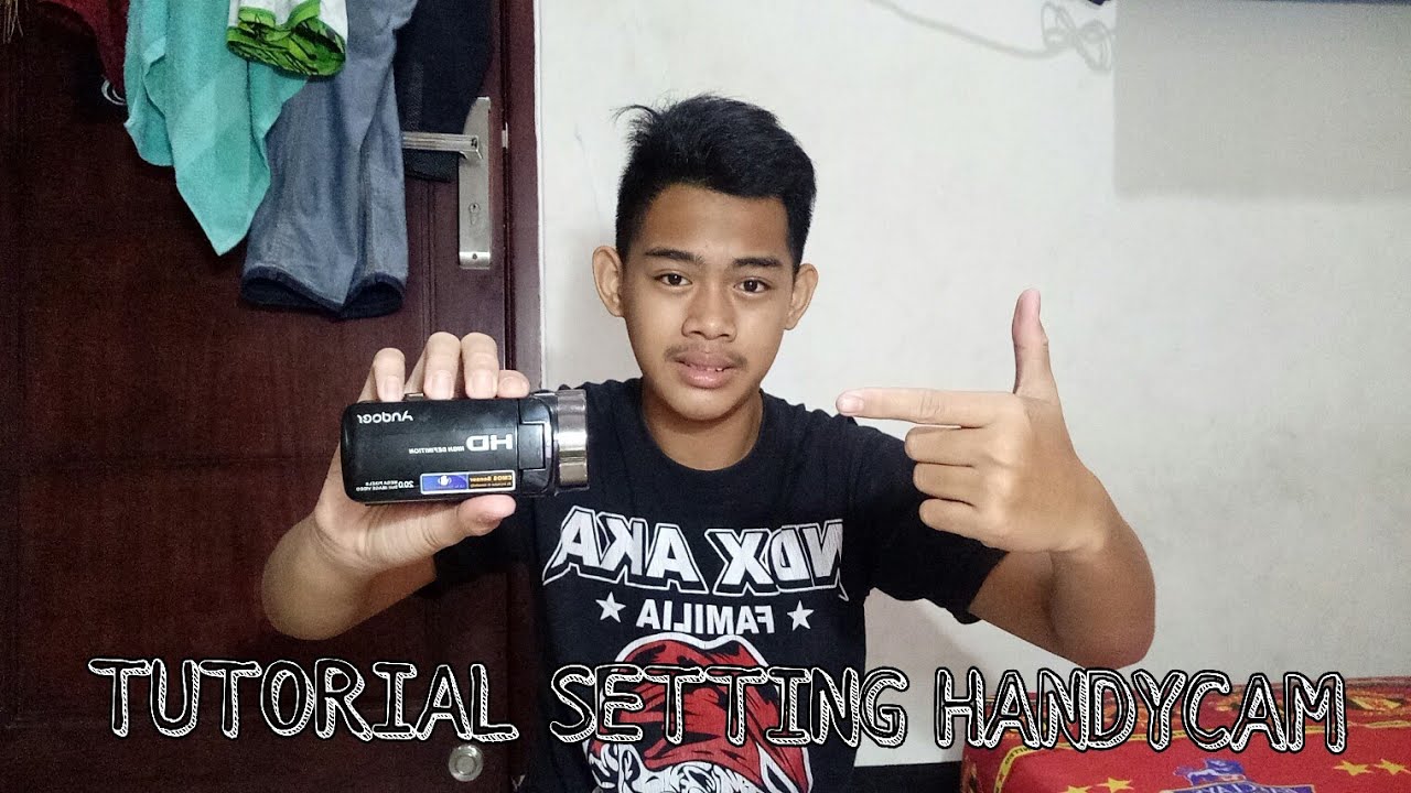 TUTORIAL SETTING HANDYCAM YouTube