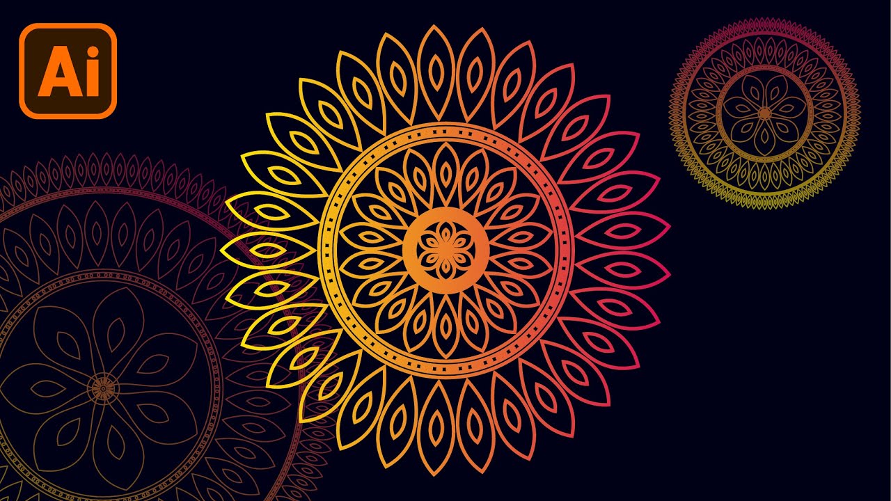 How to Create Simple Pattern Design in Adobe Illustrator CC Tutorial ...