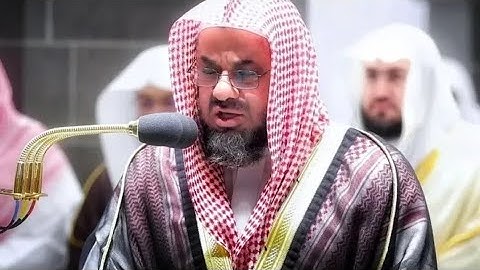 فجرية من النوادر بتلاوة خاشعة وأداء أسيف مؤثر من سورة المائدة للشيخ أ.د. #سعود_الشريم