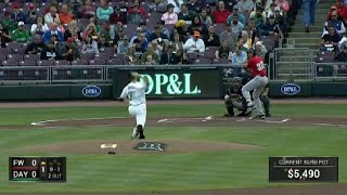 Fort Waynes Potts Gets It Going With A Solo Shot