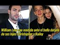 William Levy cae rendido ante el bello detalle de sus hijos Christopher y Kailey