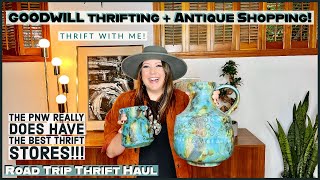 SOMETIMES YOU HAVE TO GO BACK! Thrift Road Trip | Thrift With Me | Thrift Haul | Shopping Goodwill