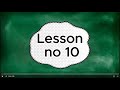 lesson 10  of german language by german with parthivv