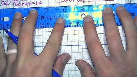 5-5 Video Notes: Solving Systems Using Substitution