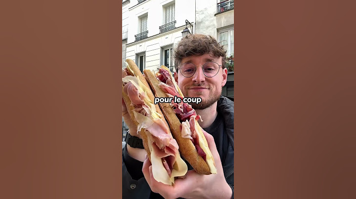 🇫🇷🥖 LE MEILLEUR JAMBON BEURRE DE PARIS (Caractère de Cochon - Paris)