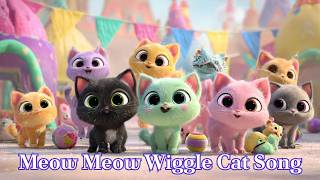 Meow meow little kitty #meow #funnykitty #cutecatsong #catnurseryrhyme #meowsong #cutecats #petsongs