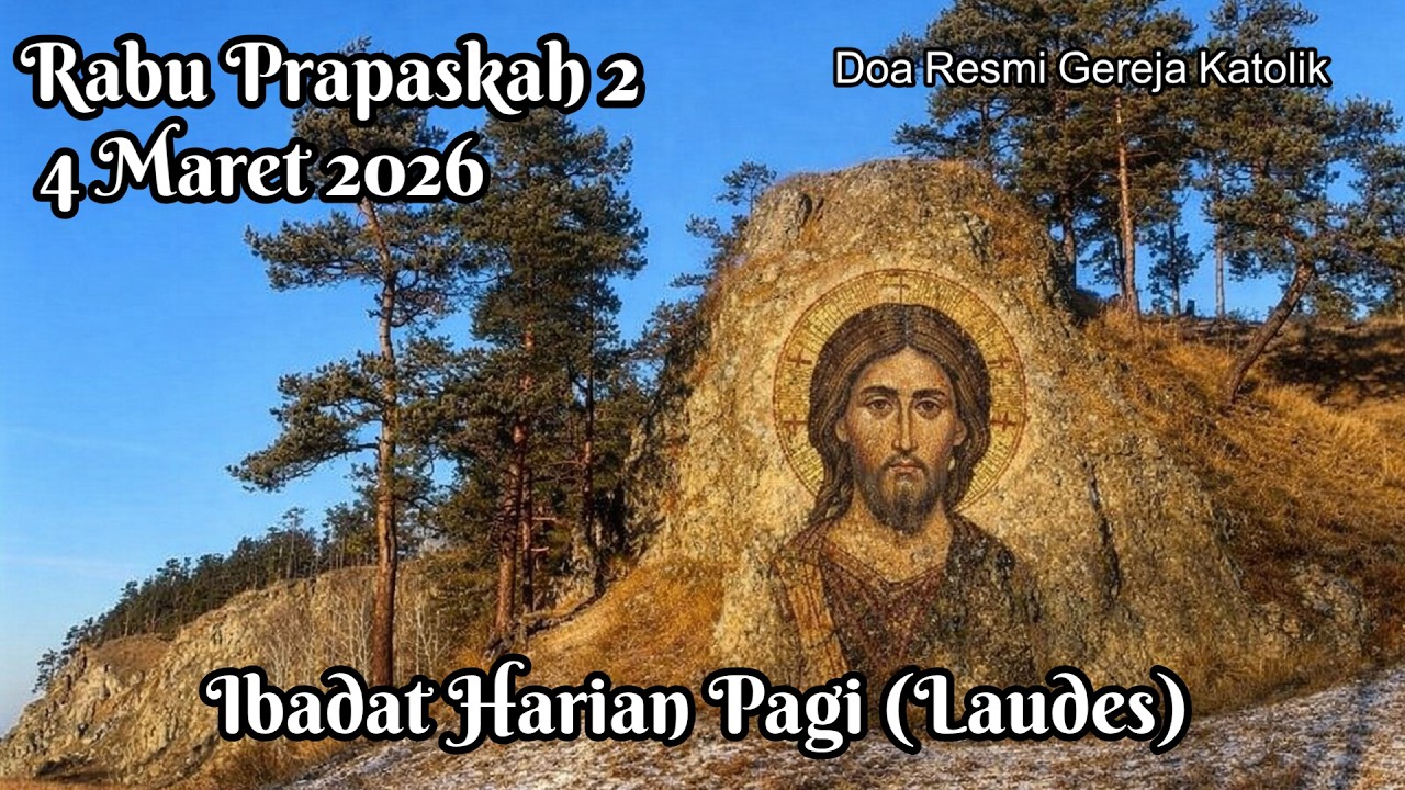 4 Maret 2026 Ibadat Pagi Laudes Rabu Prapaskah 2