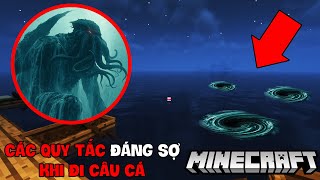 ĐỪNG PHÁ VỠ CÁC QUY TẮC ĐÁNG SỢ KHI ĐI CÂU CÁ TRONG MINECRAFT NẾU KHÔNG CHUYỆN KINH DỊ SẼ XẢY RA!!?