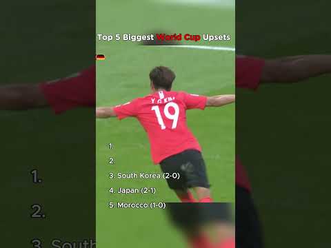 Top 5 Biggest World Cup Upsets