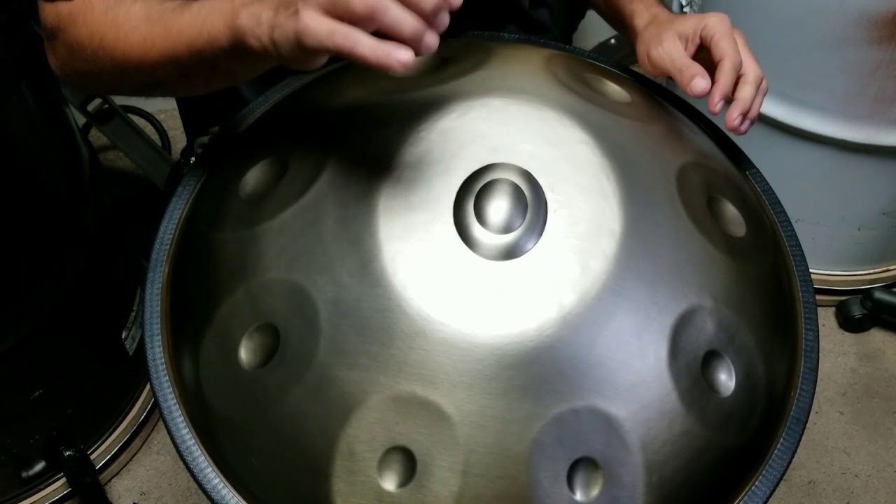 (C#) G# B C# F F# G# B C# Sapphire Handpan